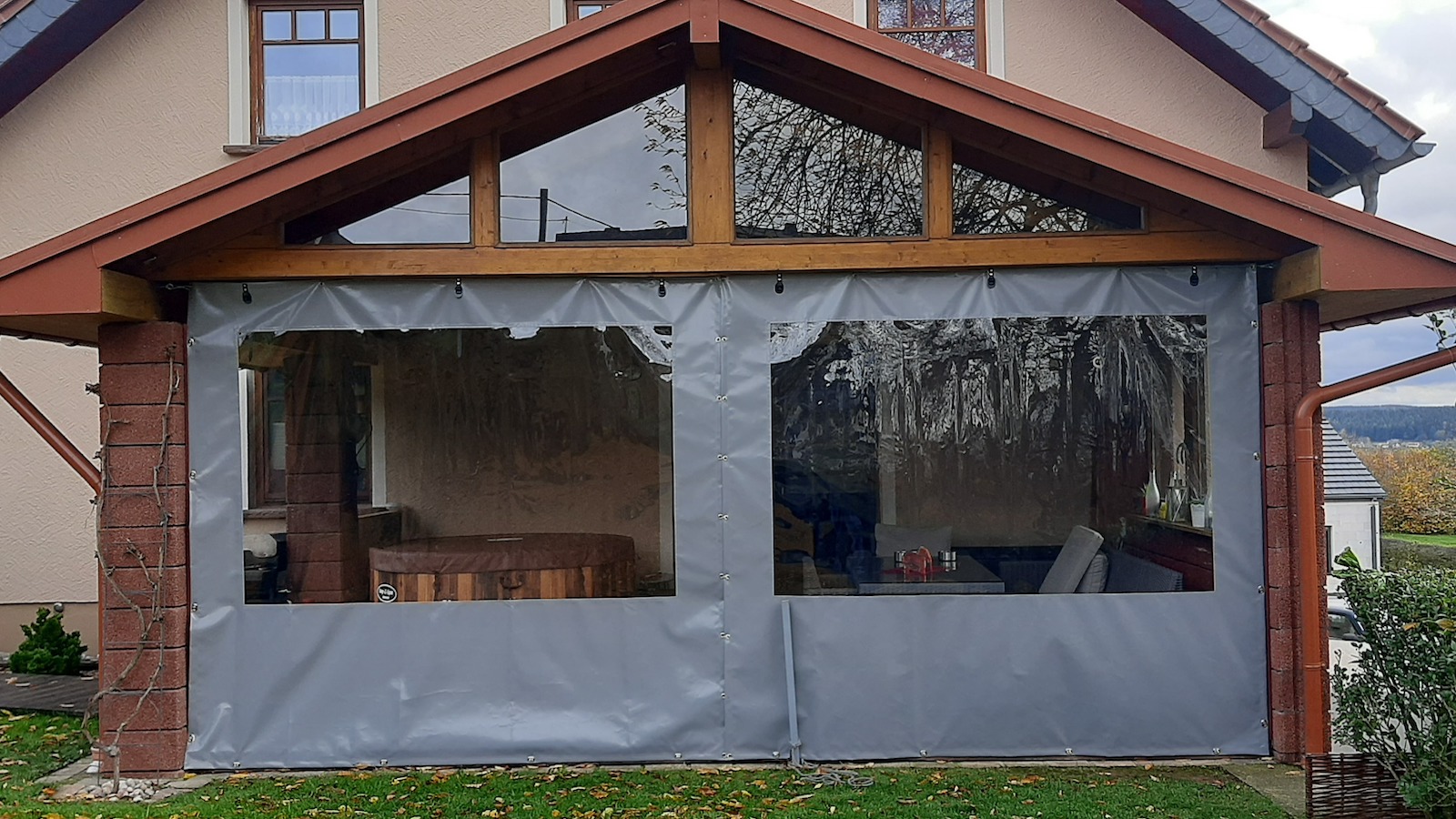 Carport Terrassenplanen Aus LKW Plane CP MASSANFERTIGUNG GS